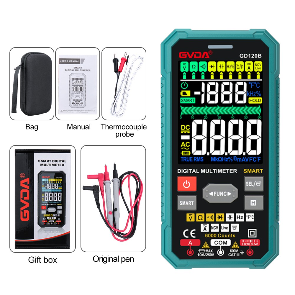 digital multimeter true rms