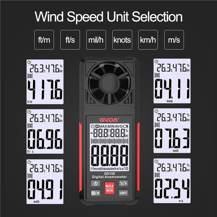 Digital Handheld Anemometer