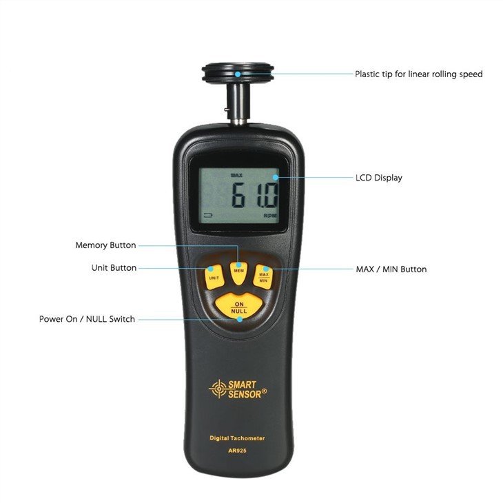 3. Contact tachometer(001)