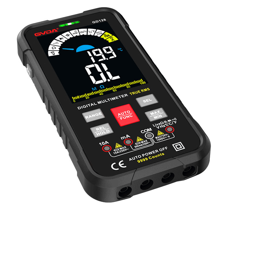 Pravilen način merjenja napetosti in toka z multimetrom