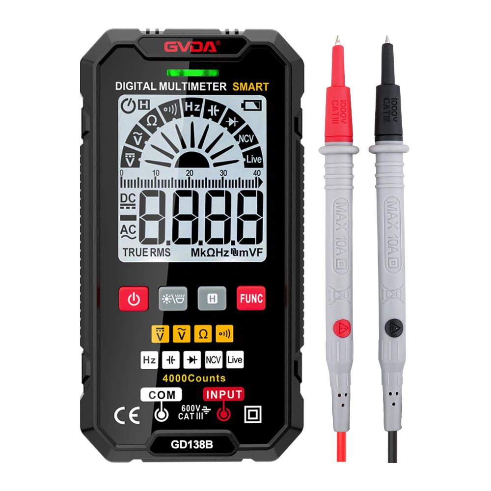Prispe nov digitalni multimeter GVDA GD138B