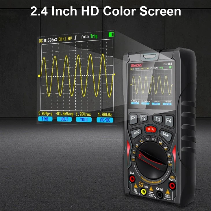 3 in 1 Digital Oscilloscope Multimeter Signal Gernator