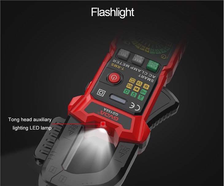 Auto Ranging 600A AC/DC TRMS Clamp Meter