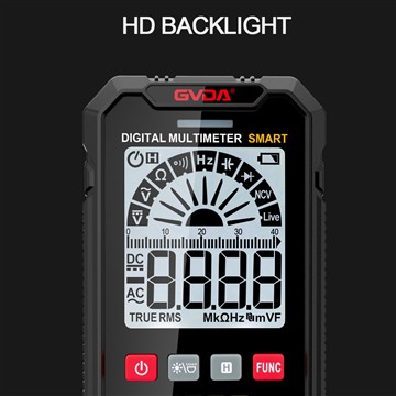 Predstavite en digitalni multimeter GVDA 4000 Count Smart Multimetro AC DC NC...
