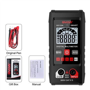 2023 Nov poceni multimeter GVDA GD135A na zalogi s 24-urno hitro dostavo
