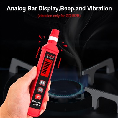 Delovni postopki, koraki in običajna življenjska doba instrumentov za odkrivanje plina