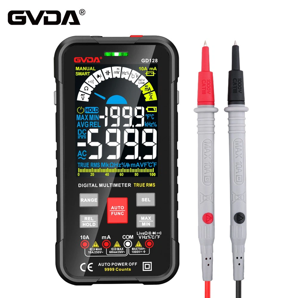 1 Digital Multimer Color LCD